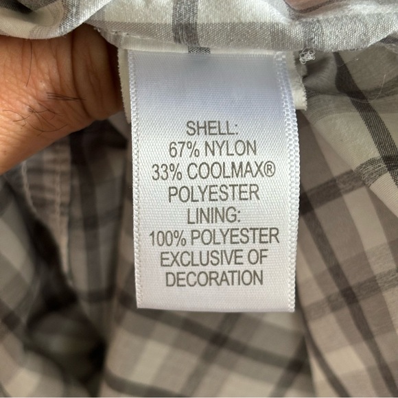 Alaskan Hardgear AKHG Duluth Vented Gray Plaid Button Up L/S Shirt Men's 2XL - Picture 6 of 7